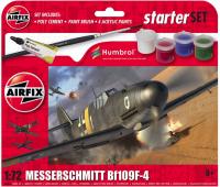 A55014 Airfix German Messerschmitt Bf109F-4 Starter Set
